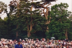 1992 Miscellaneous. (270) Humph & Helen outdoor consert at Kingston Lacy (NT) near Wimborne, Dorset.0272