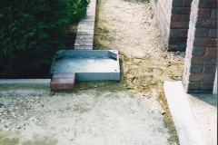 1993 Miscellaneous. (387) New driveway for your Host & Wife. 0391