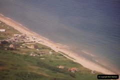 1994 Miscellaneous. (565) D Day Landings flight from Bournemouth Hurn Airport to the French Coast. Over the beaches. 0469