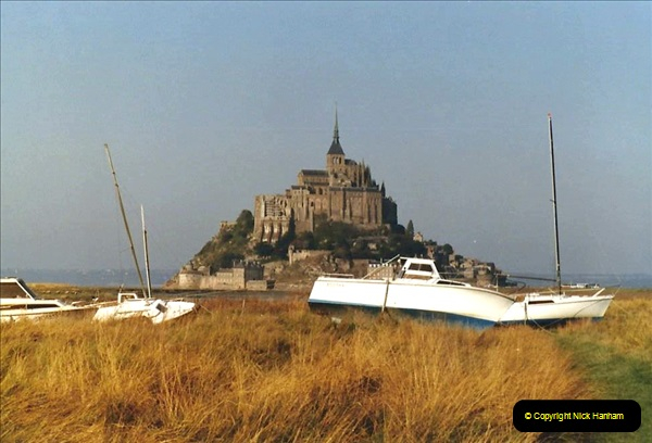 1983 North West France. (19) Mont St.Michel. 019