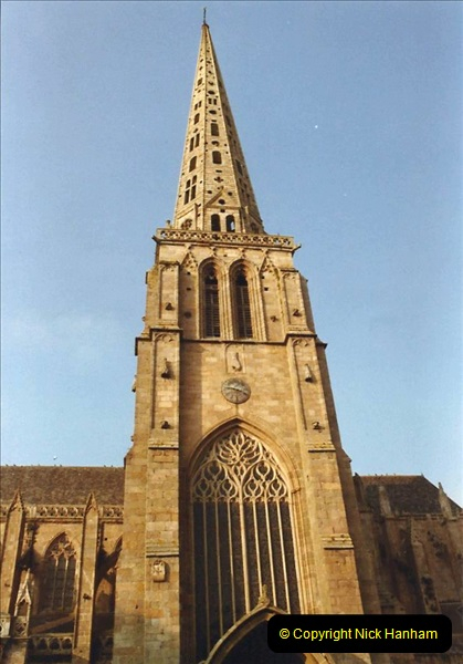 1983 North West France. (81) Treguier Cathedral.  081