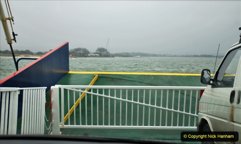 2019-10-31 Sandbanks to Studland ferry returns after a 3 month absence due to major repairs on engines. (4) Sandbanks to Studland. 004