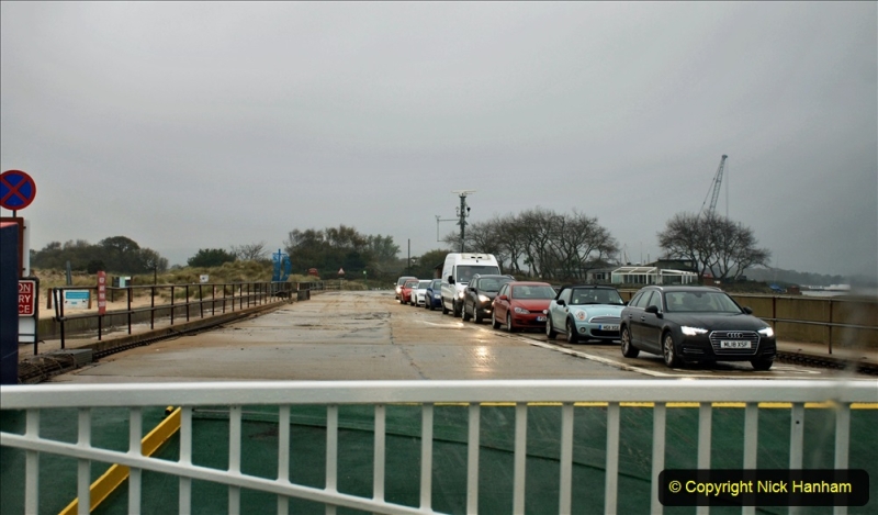 2019-10-31 Sandbanks to Studland ferry returns after a 3 month absence due to major repairs on engines. (7) Sandbanks to Studland. 007