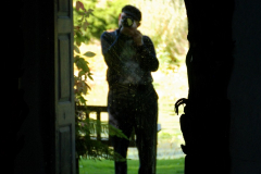 2019-09-17 Kilver Court Gardens, Shepton Mallet, Somerset. (15) Your Host in reflective mood.086