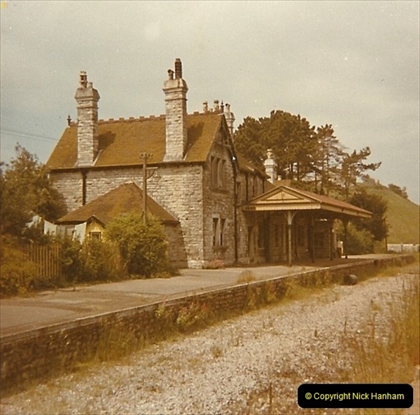 1973 The Swanage Railway.  Corfe Castle. (5)0005