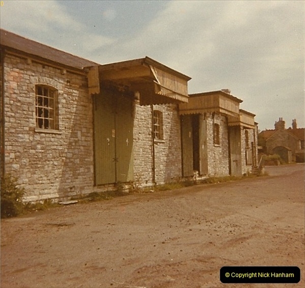 1973 The Swanage Railway.  Swanage goods shed. (9)0009