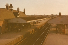 1973 The Swanage Railway.  At Wareham. (1)0001