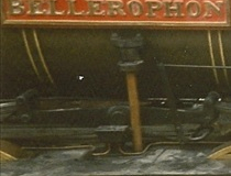 1990-06-14 Bellerphon arrives at Swanage.  (7)0790