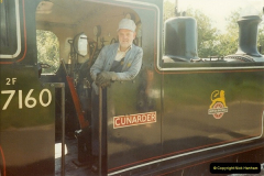 1991-09-01 Your Host driving 47160 Cunarder, This was a very good little locomotive.  (2)0876
