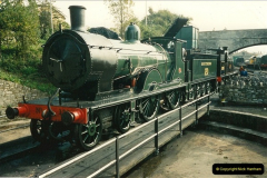 1992-09-20 The SR Steam Gala with your Host driving the M7.  (8)0982