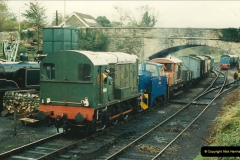 1993-10-09 Diesels at swanage.  (2)1285