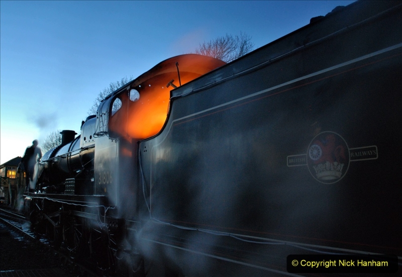 2020-12-12 SR Steam & Lights trackside. (7) Swanage. 057