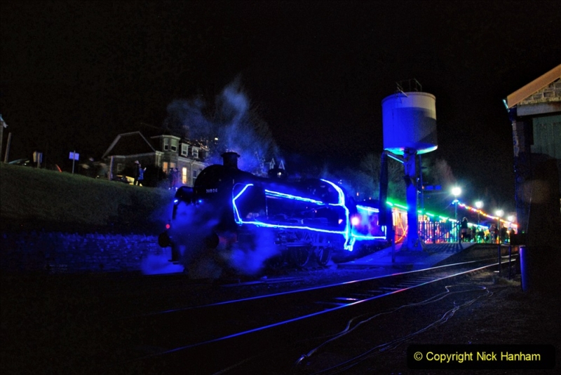 2020-12-12 SR Steam & Lights trackside. (81) Swanage. 131