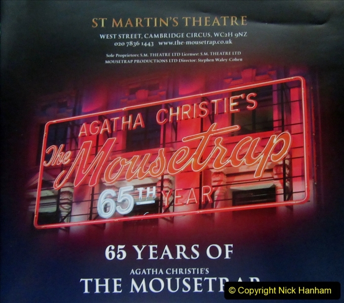 2019-08-07 The Mousetrap at Bournemouth Pavillion Theatre. (19) The 2019 tour. 018