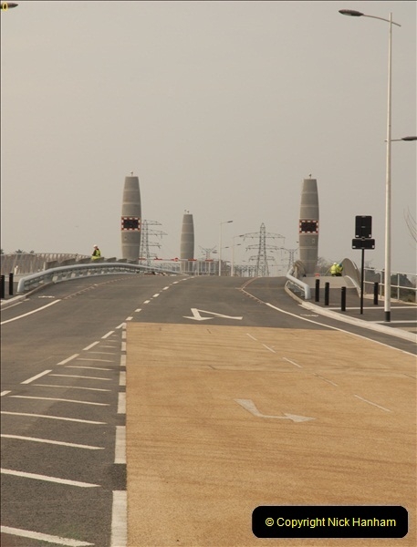 2012-02-29 Poole New Twin Sails Bridge  and Old Lifting Bridge.  (4)144