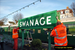 2019-11-28 The SR no running day Swanage to Wareham. (101) A sign of the times. 101