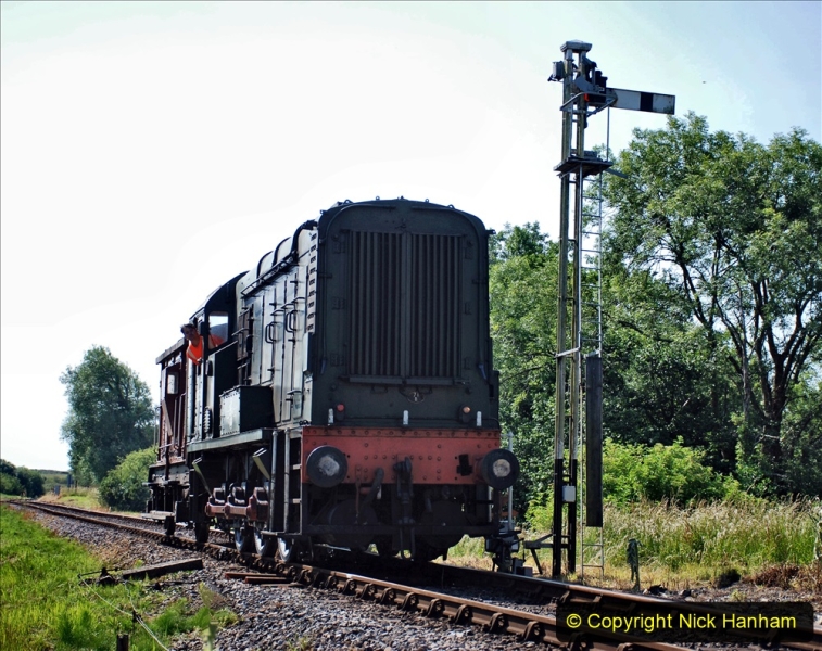 2020-06-23 Swanage Railway still in lockdown. (73) Corfe Castle. 073