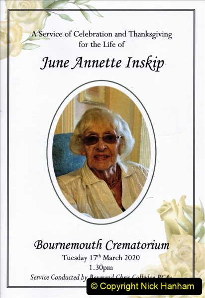 March 2020 The very sad passing of JUNE. (1) 01
