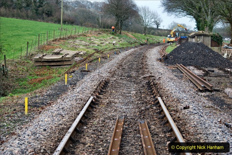 2020-01-06 Track renewal Cowpat Crossing to just beyond Dickers Crossing. (143) 143