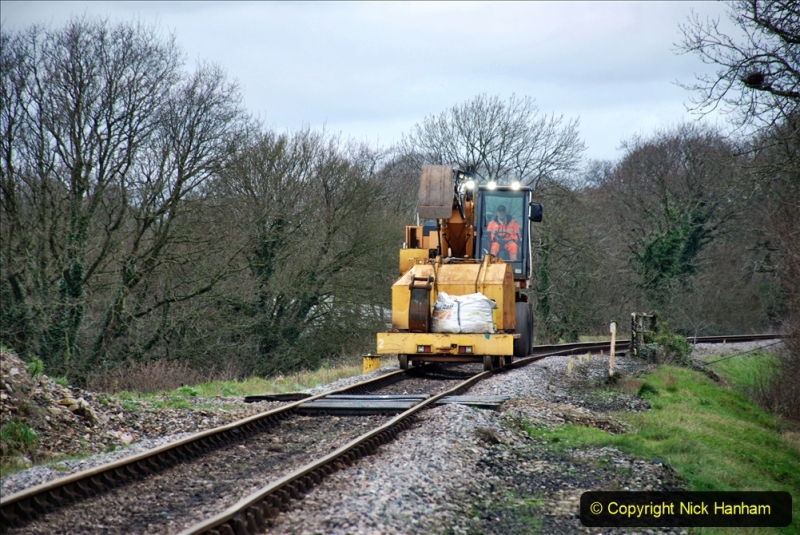 2020-01-06 Track renewal Cowpat Crossing to just beyond Dickers Crossing. (2) 002