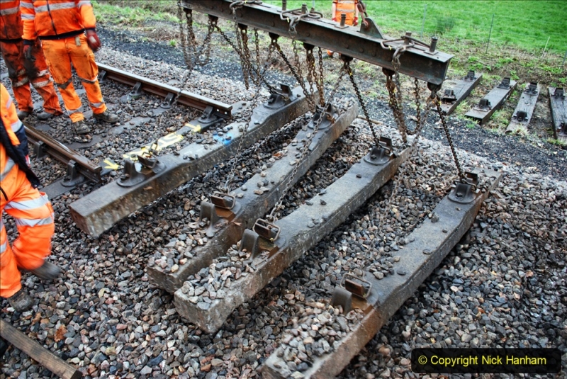 2020-01-07 Track renewal Cowpat Crossing to Just beyond Dickers Crossing. (113) 113