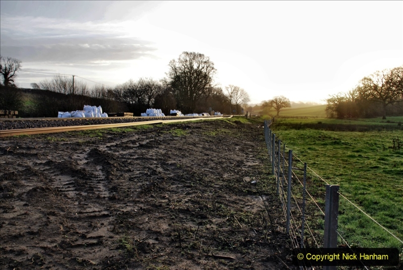 2020-01-07 Track renewal Cowpat Crossing to Just beyond Dickers Crossing. (13) 013