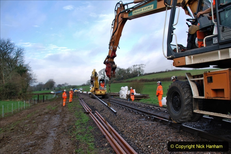 2020-01-07 Track renewal Cowpat Crossing to Just beyond Dickers Crossing. (28) 028