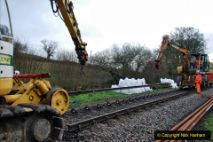 2020-01-07 Track renewal Cowpat Crossing to Just beyond Dickers Crossing. (56) 056