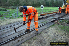 2020-01-07 Track renewal Cowpat Crossing to Just beyond Dickers Crossing. (81) 081
