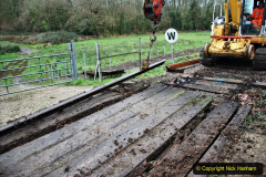 2020-01-07 Track renewal Cowpat Crossing to Just beyond Dickers Crossing. (87) 087