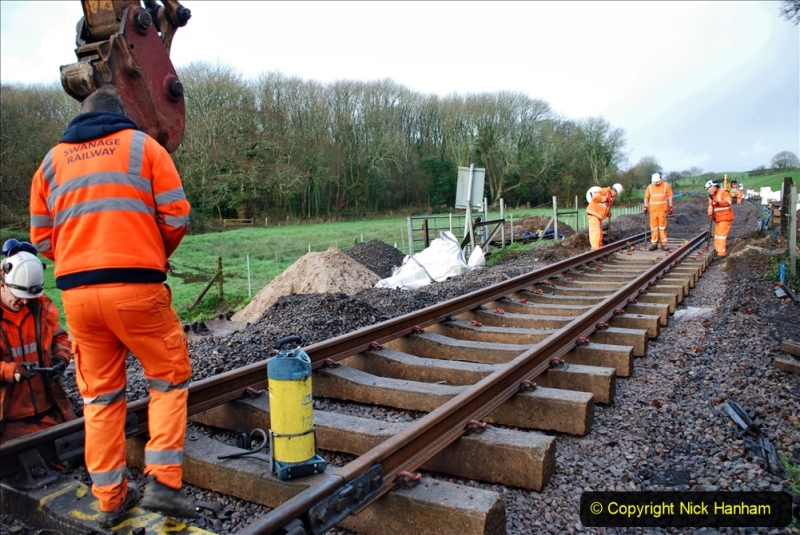 2020-01-08 Track renewal Cowpat Crossing to just beyond Dickers Crossing. (16) 016