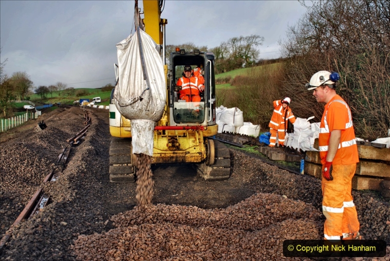 2020-01-08 Track renewal Cowpat Crossing to just beyond Dickers Crossing. (46) 046