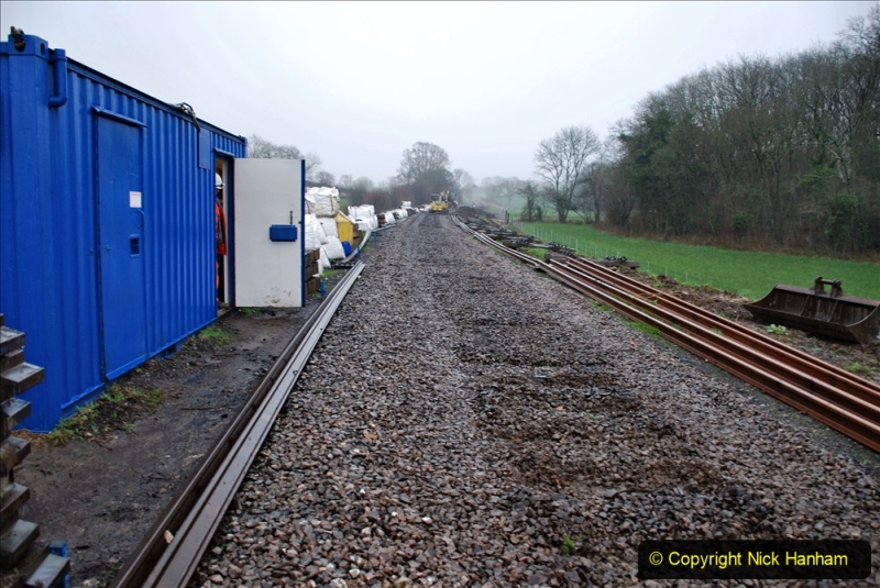 2020-01-09 Track renewal Cowpat Crossing to just beyond Dickers crossing. (144) 144