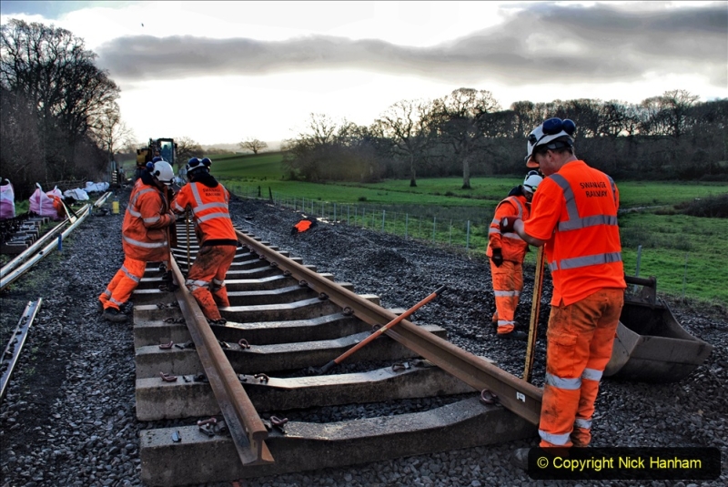 2020-01-09 Track renewal Cowpat Crossing to just beyond Dickers crossing. (26) 026