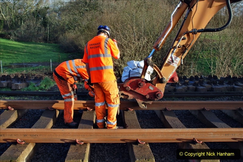 2020-01-09 Track renewal Cowpat Crossing to just beyond Dickers crossing. (29) 029