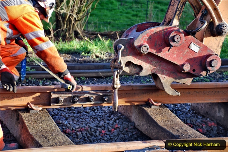2020-01-09 Track renewal Cowpat Crossing to just beyond Dickers crossing. (32) 032