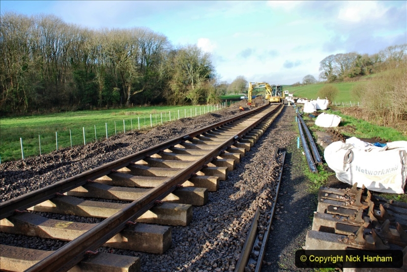 2020-01-09 Track renewal Cowpat Crossing to just beyond Dickers crossing. (41) 041
