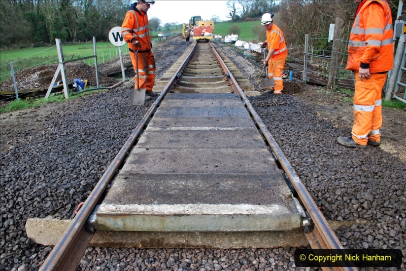 2020-01-09 Track renewal Cowpat Crossing to just beyond Dickers crossing. (73) 073