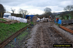 2020-01-10 Track renewal Cowpat Crossing to just beyond Dickers Crossing. (121) Track and drainage work. 121
