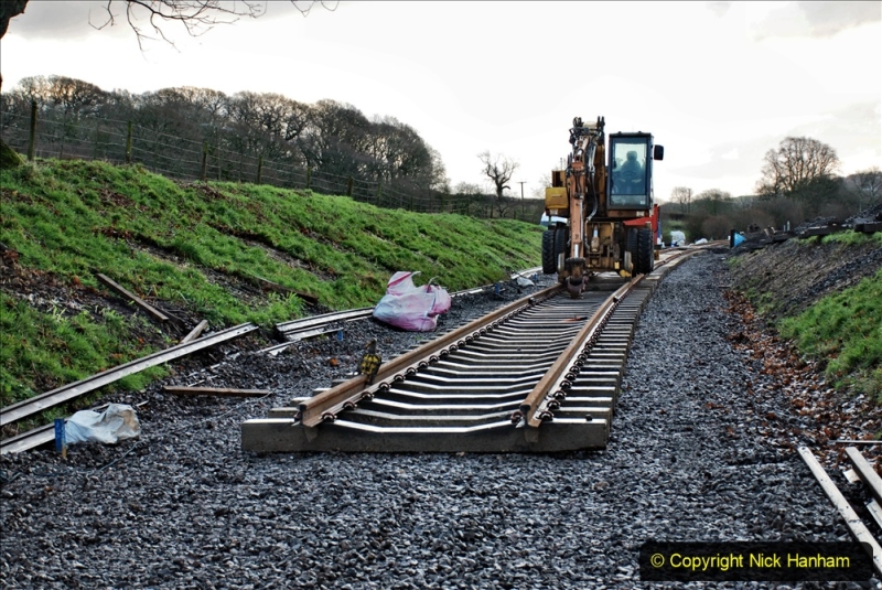 2020-01-17 Track renewal Cowpat Crossing to just past Dickers Crossing. (11) Drainage Work. 11