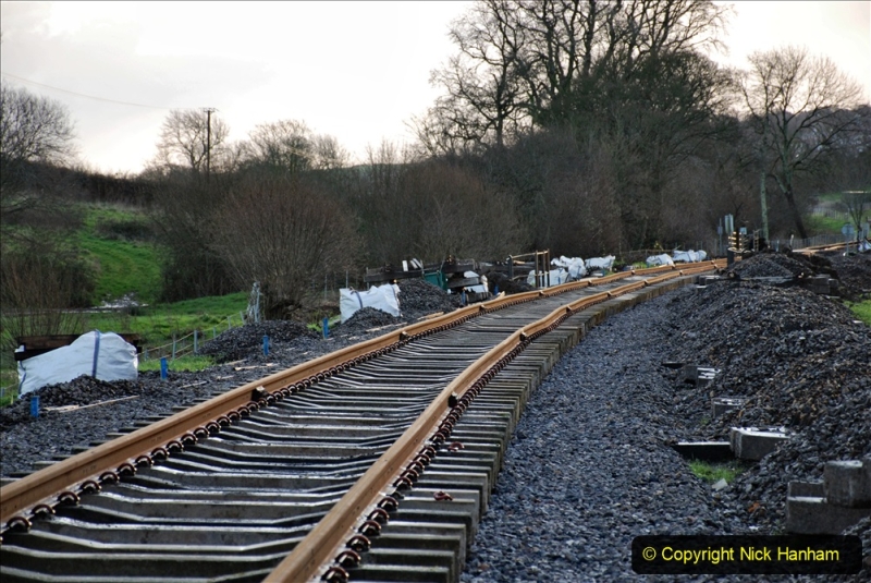 2020-01-17 Track renewal Cowpat Crossing to just past Dickers Crossing. (19) Drainage Work. 19