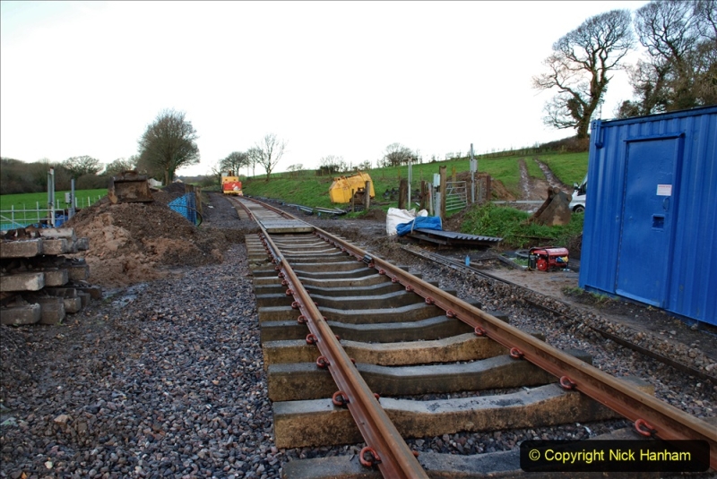 2020-01-17 Track renewal Cowpat Crossing to just past Dickers Crossing. (20) Drainage Work. 20