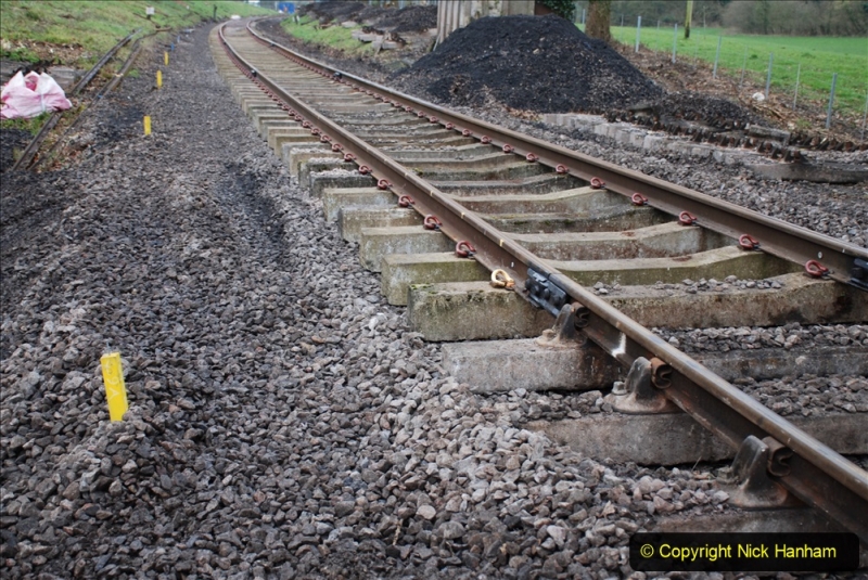 2020-01-24 Track renewall Cowpat Crossing to just past Dickers Crossing. (2) Ballast work. 002