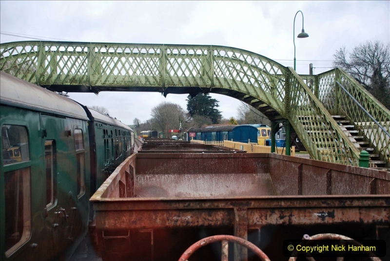 2020-01-24 Track renewall Cowpat Crossing to just past Dickers Crossing. (98) Ballast work. 098