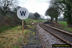 2020-01-24 Track renewall Cowpat Crossing to just past Dickers Crossing. (1) Ballast work. 001