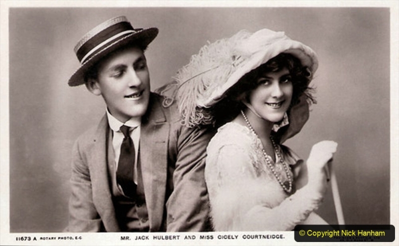 WW2 Stars Jack Hulbert & Cicley Cicely Courtneidge. (16) 125