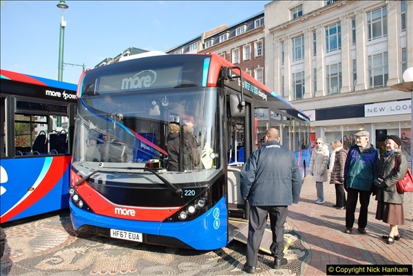 2018-02-23 Bournemouth Square and NEW W&D buses.  (17)017