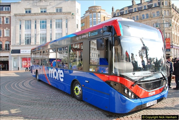 2018-02-23 Bournemouth Square and NEW W&D buses.  (32)032