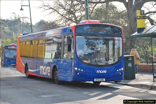 2018-02-23 Bournemouth Square and NEW W&D buses.  (37)037