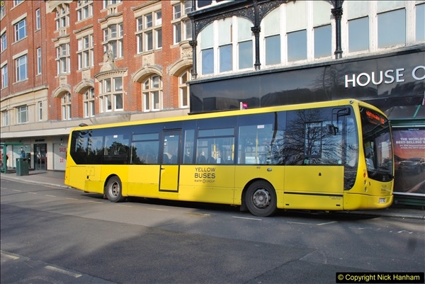 2018-02-23 Bournemouth Square and NEW W&D buses.  (42)042